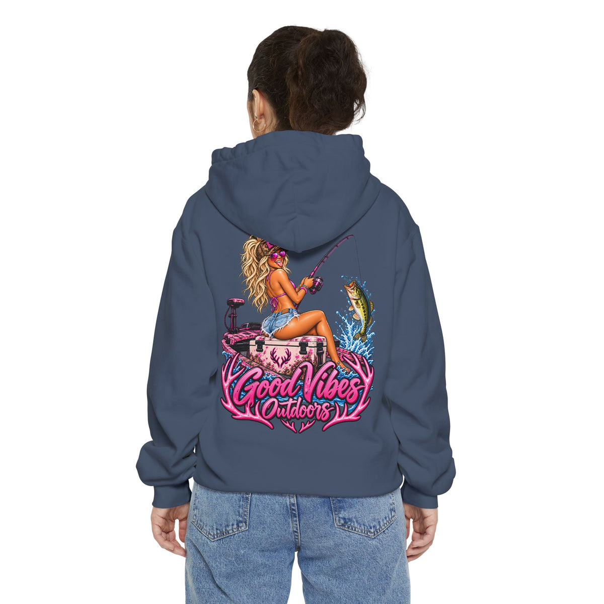 GVO Woman’s “Motor Boatin” Hoodie