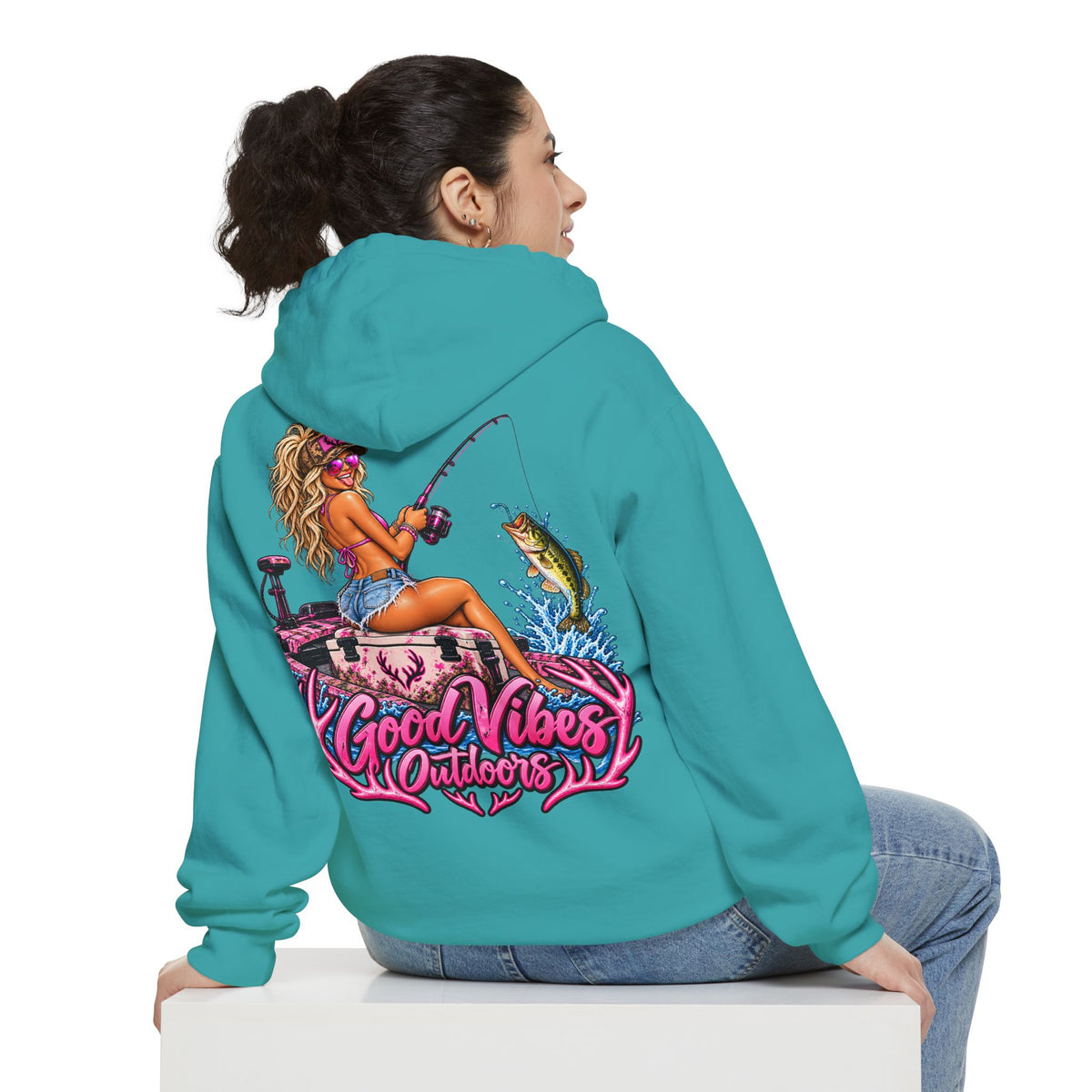 GVO Woman’s “Motor Boatin” Hoodie