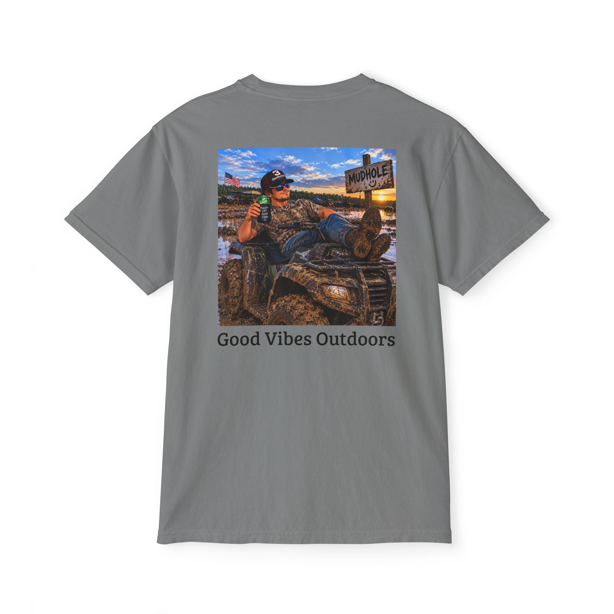 Unisex Garment-Dyed Pocket T-Shirt