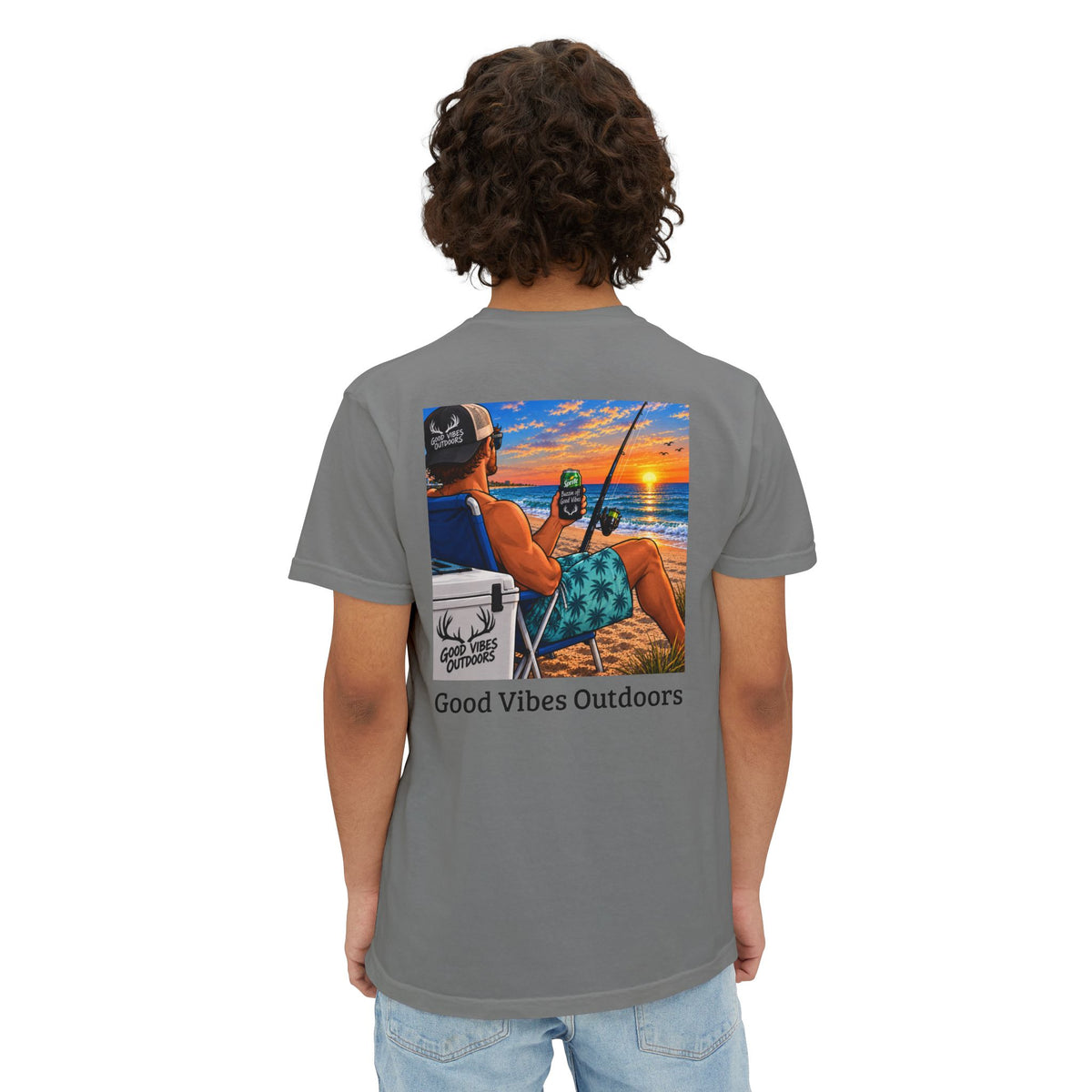 GVO “Beachin” Pocket Tee